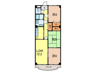 ドムール樋之池の物件間取画像